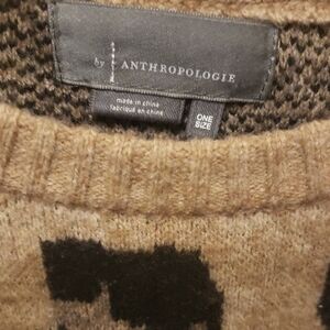 Anthropologie Leopard Vest